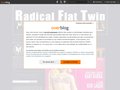 Aperçu du site Radical Flat Twin