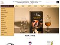 Aperçu du site Accessoires du vin