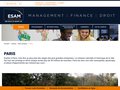 Ecole de commerce Paris : ESAM, école Supérieure d'Administration et de Management Paris