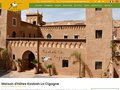 Détails : maison d'hote et kasbah la cigogne de ourzazate Maroc sud