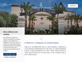Hôtel de luxe sur la Côte d'Azur