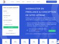 Détails : Webmaster Freelance - Créer un site vitrine optimisé pour le SEO