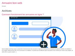 Aperçu du site Annuaire-bonweb.fr