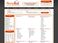 Aperçu du site Annubat.fr
