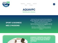 Aperçu du site Aquavpc.com