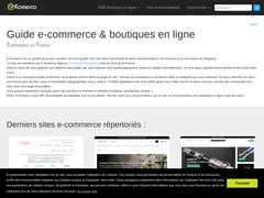 Aperçu du site E-komerco.fr