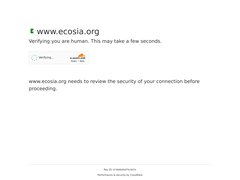 Aperçu du site Ecosia.org