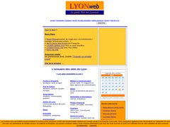 Aperçu du site Lyonweb.net