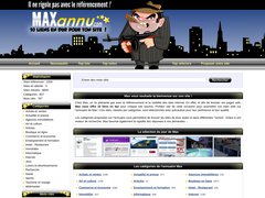 Aperçu du site Maxannu.com
