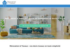 Aperçu du site Renovationettravaux.fr