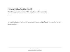 Aperçu du site Takabosser.net