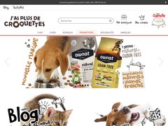 Nutrition pour chats, chiens, rongeurs, poissons