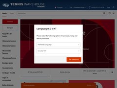 Code promo Tennis Warehouse Europe