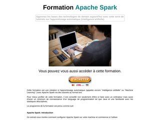 Formation Apache Spark