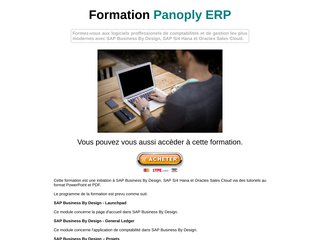 Formation Panoply ERP