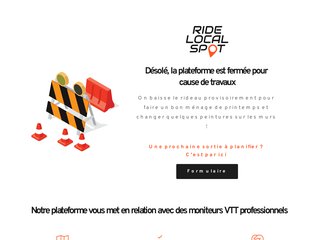 Ride local spot - réservation guide VTT