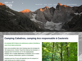 Camping Cabaliros 2 étoiles à Cauterets