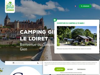 Camping Touristique De Gien 3 étoiles à Poilly Lez Gien