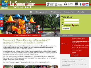 Camping La Samaritaine 3 étoiles à Buzancy