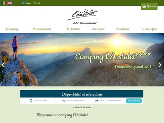 Camping Hotel De Plein Air Caravaneige L’Oustalet 4 étoiles à Chatel