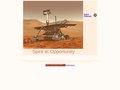 screenshot http://spirit.opportunity.free.fr Spirit et opportunity, les 2 rovers martiens
