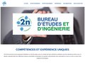 screenshot http://www.2ne.fr 2n environnement 2ne - bureau d'etudes