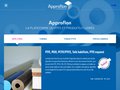 screenshot http://www.approflon.com Approflon, solutions en ptfe teflon® et peek