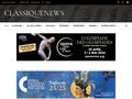 screenshot http://www.classiquenews.com L'e-quotidien 100 musique classique