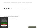 Miniature de Dacia : concessionnaire Réunion 