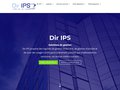 screenshot http://www.dirips.com Dir ips solutions de gestion pour entreprises et i