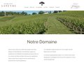 screenshot http://www.domaine-lapeyre-guilhemas.com/ Domaine lapeyre et guilhemas, vin du sud ouest