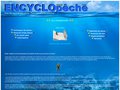 screenshot http://www.encyclopeche.com Encyclopêche - pêche et poissons