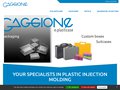 screenshot http://www.gaggione.fr Fabricant d'emballage plastique en injection