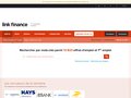 screenshot http://www.linkfinance.fr Linkfinance.fr tout l'emploi en finance