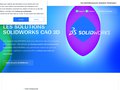 screenshot http://www.logiciel-cao.com Solidworks - distributeur, formation - avénao