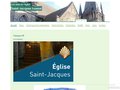 screenshot http://www.saint-jacques-tournai.be Eglise saint-jacques tournai