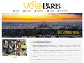 screenshot http://www.veloparis.com Vélo paris