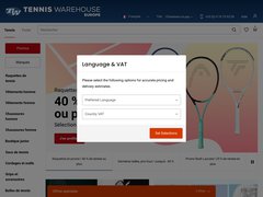 code promo Tennis Warehouse Europe