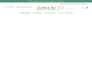 WoMum - Première box cosmétique pour femmes enceintes et allaitantes