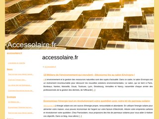 screenshot http://www.accessolaire.fr Accessolaire la simplicité du solaire