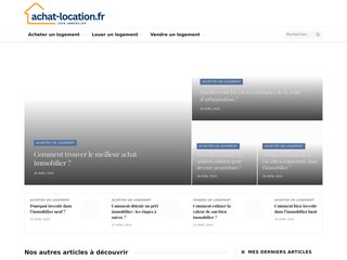 screenshot http://www.achat-location.fr/ Achat location