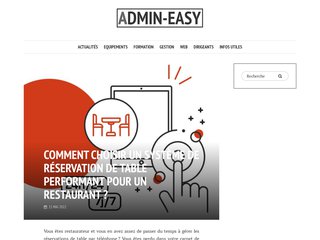 screenshot http://www.admineasy.fr Admin easy - assistance administrative commerciale