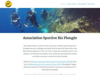 screenshot http://www.ris-plongee.com As ris-plongee